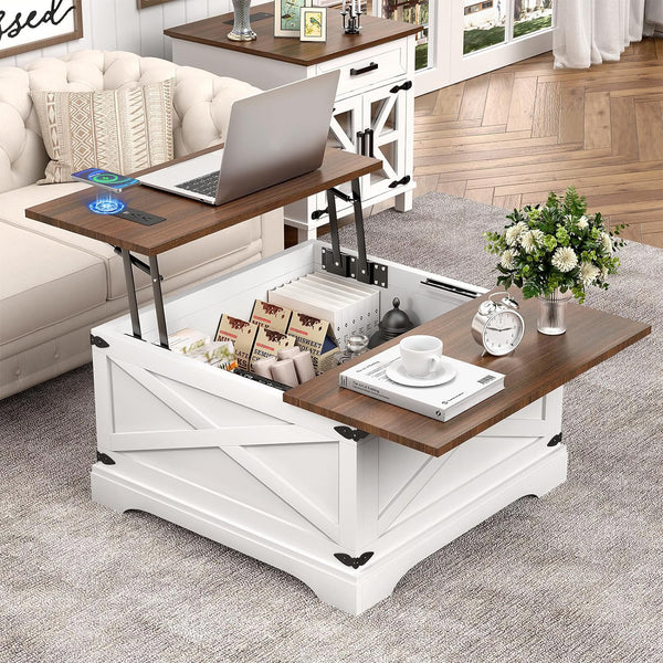 Lift Top Coffee Table with Storage